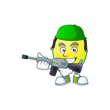 Ordu gomortega meyve çizgi film karakter maskot şekli