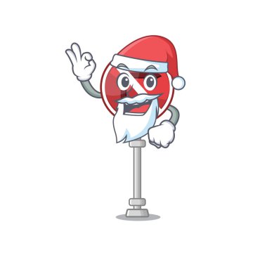 Santa karakter hiçbir sağa dönüş