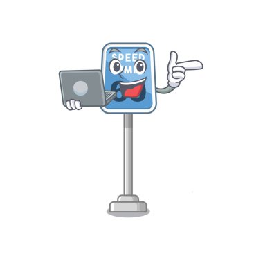 Karakter şekli ile dizüstü hız sınırı ile