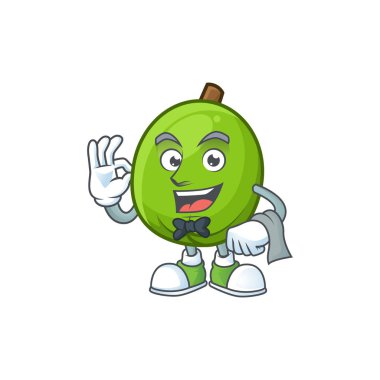 Maskot ile Garson casimiroa meyve çizgi film karakteri