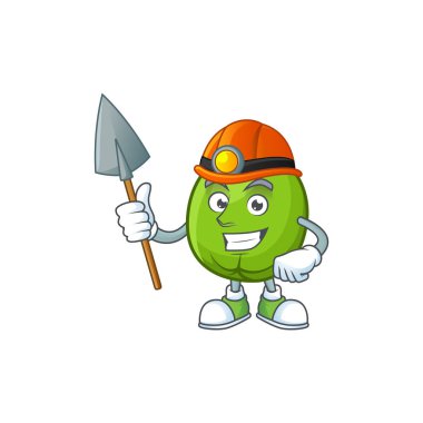 Maskot ile Miner casimiroa meyve çizgi film karakteri