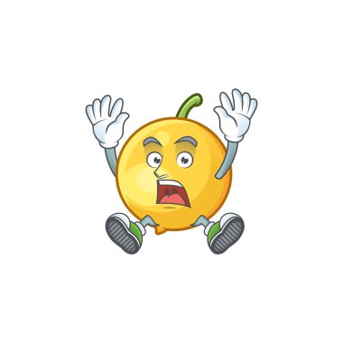 Ot için başarılı taze mundu karikatür maskotu