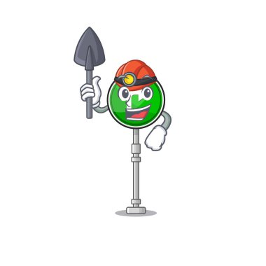 Miner karikatür ile sağa dönüş