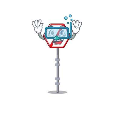 Kaldırımda sollama karikatürler Dalış