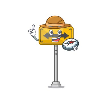 Explorer karikatür her iki tarafta geçmek