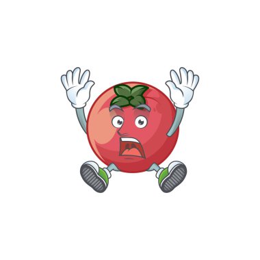 Karakter maskotu ile başarılı nadir kadife elma