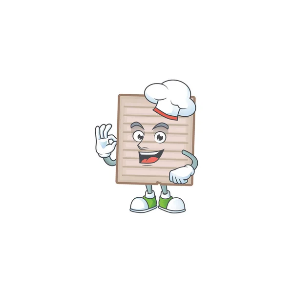 Chef Vintage scrapbook papper plats för text. — Stock vektor
