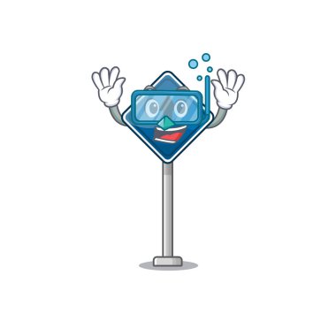 Karakter şekli ile dümdüz dalış