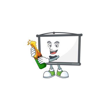 Beyaz arka planda bira boş proje ekranı ile