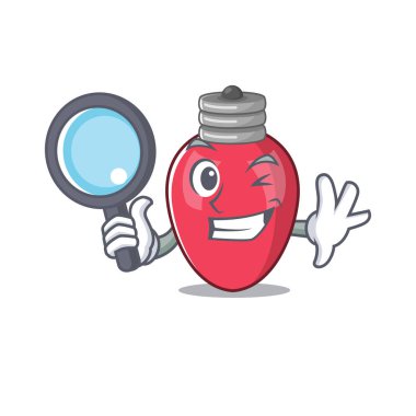 Karakter şeklinde Dedektif noel ışıkları