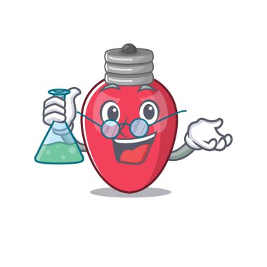 Karakter şeklinde Profesör noel ışıkları