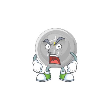 Fatura ödemesi için kızgın gümüş sikke para birimi