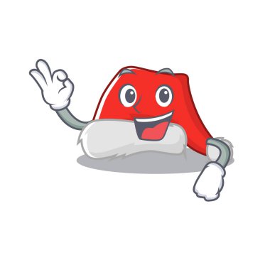 Tamam, Noel Baba şapkası karikatür dolabında duruyor.