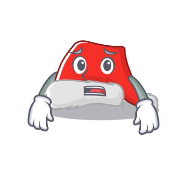 Çizgi film karakterinden korkan Noel Baba karakteri.