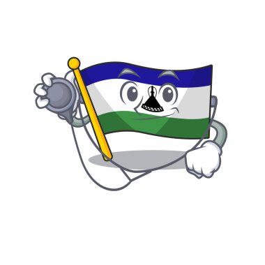 Karakter şekilli Doktor Lesotho maskotu