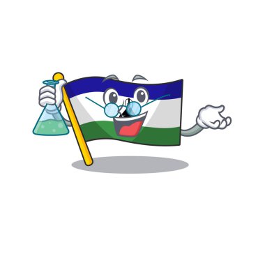 Profesör Lesotho karikatür direğine asıldı.