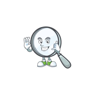 Bana maskotu olan büyüteç çizgi film karakteri diyebilirsin..