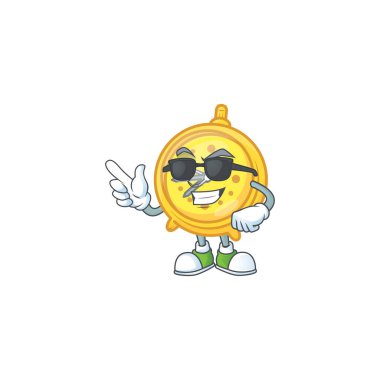 Süper havalı saat maskotu olan çizgi film karakteri