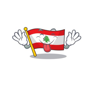 Karakter biçimli, Lübnan bayrağını dillendirin