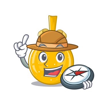 Explorer noel topu bir karakter üzerinde altın