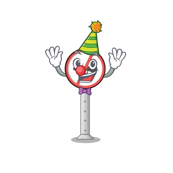 Клоун мініатюра без ходіння в кріслі персонажа — стоковий вектор