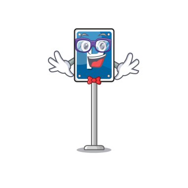 İnek oyuncağı park levhası karakter masasında