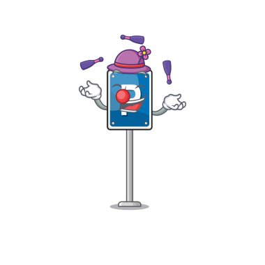 Park levhasındaki hokkabazlık karakteri çizgi filmi şekillendirir