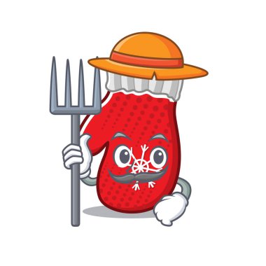 Çiftçi Noel eldivenleri çizgi film çekmecesinde saklanır.