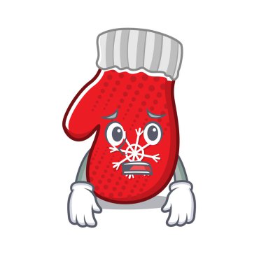 Maskot şekilli Noel eldivenlerinden korkuyorum.
