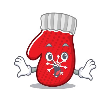 Sürpriz Noel eldivenleri ve maskot şekli.