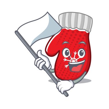 Bayrak ve Noel eldivenleri karakterlerle katlanır.