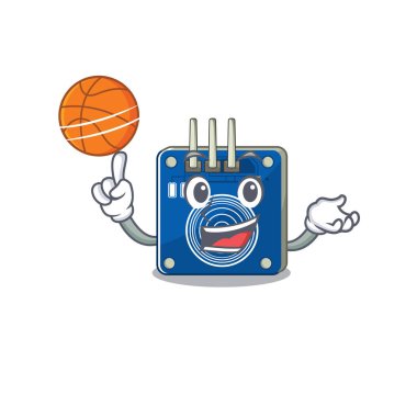 Basketbol dokunma sensörü karakterde izole edilmiş.
