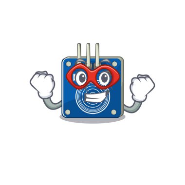 Süper kahraman çizgi film şekilli dokunmatik sensör