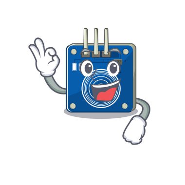 Çizgi film şekliyle sensöre dokun.