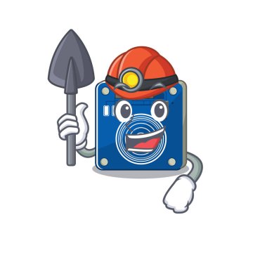 Madenci sensörü maskot duvarına yapışıyor