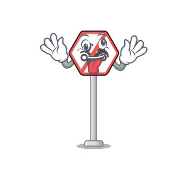 Çılgın oyuncak. Maskotun üstünde motosiklet yok.