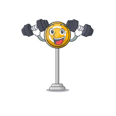 Fitness kavşağı ileride, yol kenarında.