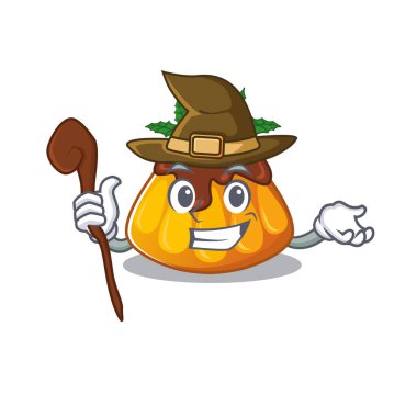 Cadı Noel pudingi. Karakter biçimli.