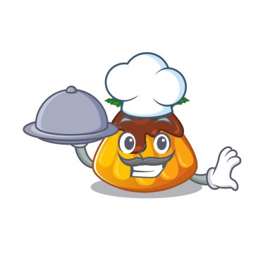 Karakter biçimli, Noel pudingli aşçı.