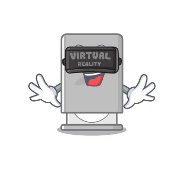 Çizgi film şekilli sanal gerçeklik romu sürücüsü