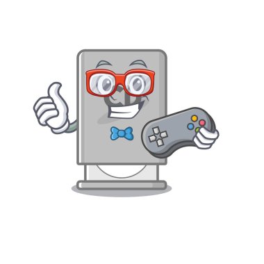 Çizgi film şekilli bir oyuncu.