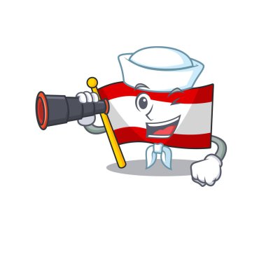 Dürbünlü Avusturyalı bir denizci karakteri şekillendirir.