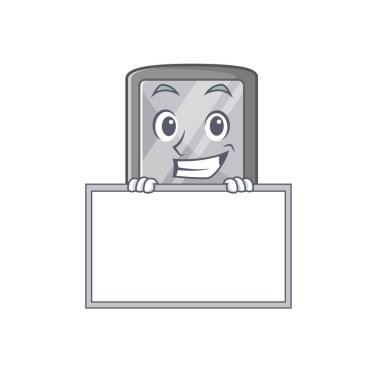 Bir karakter üzerinde kişisel dijital asistanla sırıtış