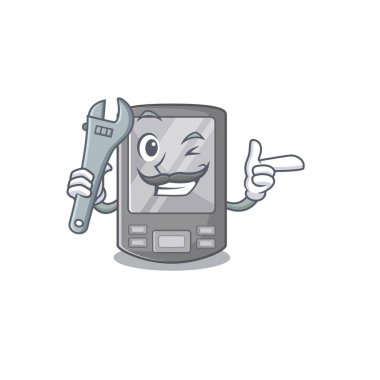 Tamirci kişisel dijital oyuncak yardımcı karakter şekli