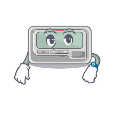 Karakterle izole edilmiş çağrı karikatürü bekleniyor