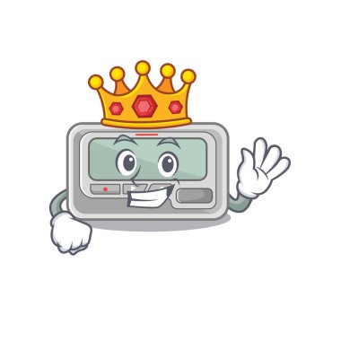 King çağrı cihazı karikatürü karakterle izole edildi