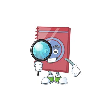 Dedektif Kırmızı Eğitim Amaçlı Kapalı Kitap.