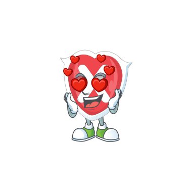 Çizgi film karakterinde çapraz aşk kalkanı