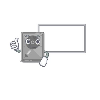 Karakterin içindeki sabit diskle başparmağınızı kaldırın