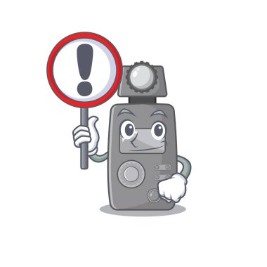 İşaret ışığı karakteriyle, şekil maskotu.